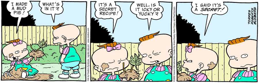 Rugrats for Jan 26, 2024