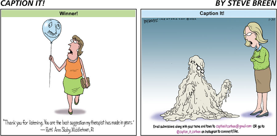 Caption It! for Jan 30, 2022