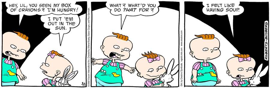 Rugrats for Mar 01, 2024