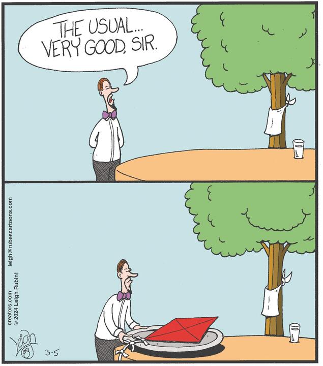 Rubes® for Mar 05, 2024