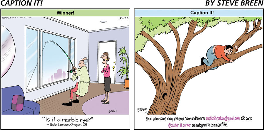 Caption It! for Mar 26, 2023