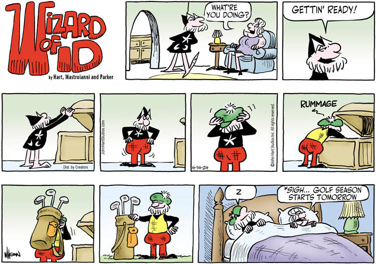 Wizard of Id for Apr 14, 2024