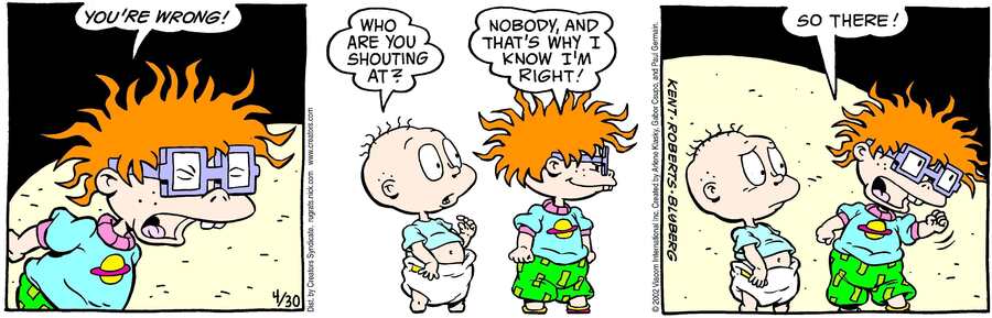 Rugrats for Apr 30, 2024