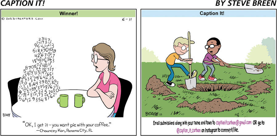 Caption It! for Jun 11, 2023