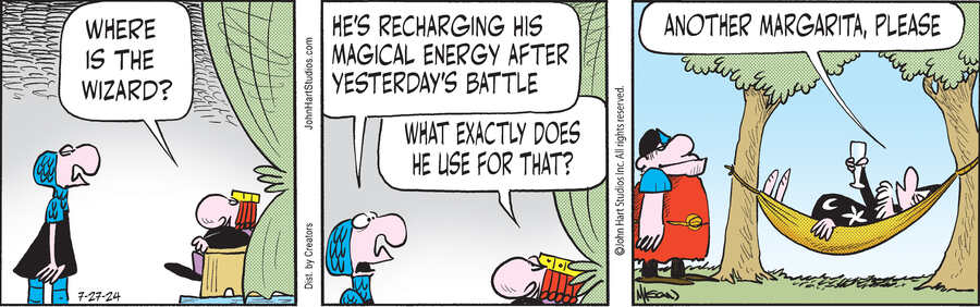 Wizard of Id for Jul 27, 2024