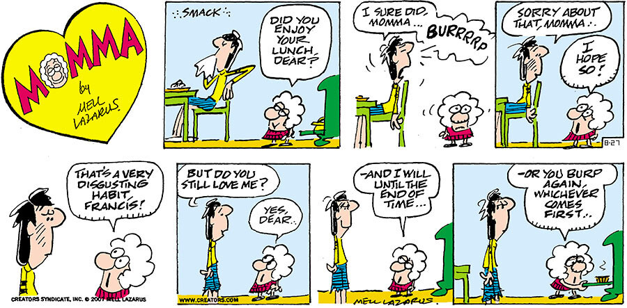 Momma for Aug 27, 2023