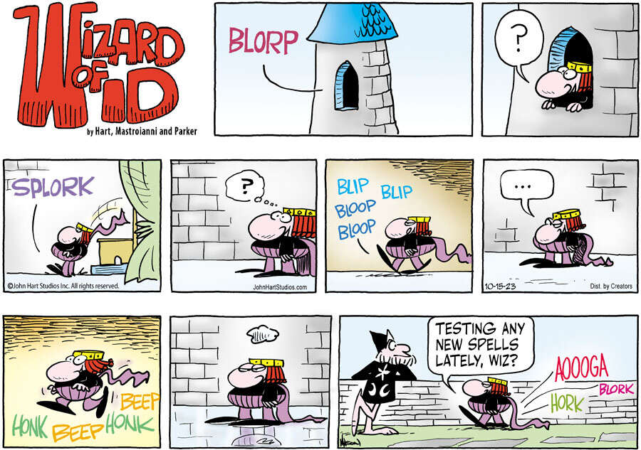 Wizard of Id for Oct 15, 2023