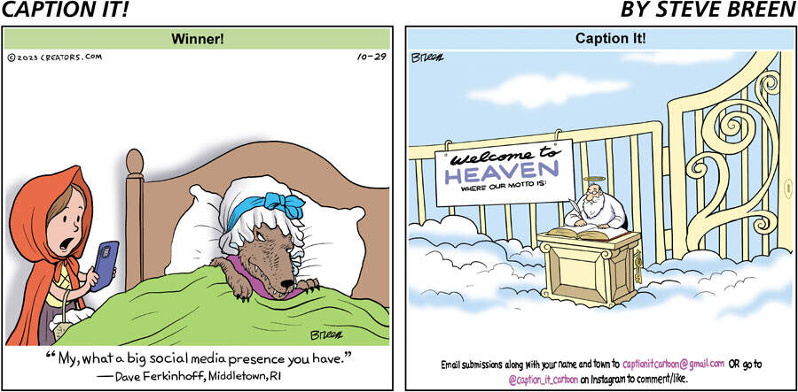 Caption It! for Oct 29, 2023