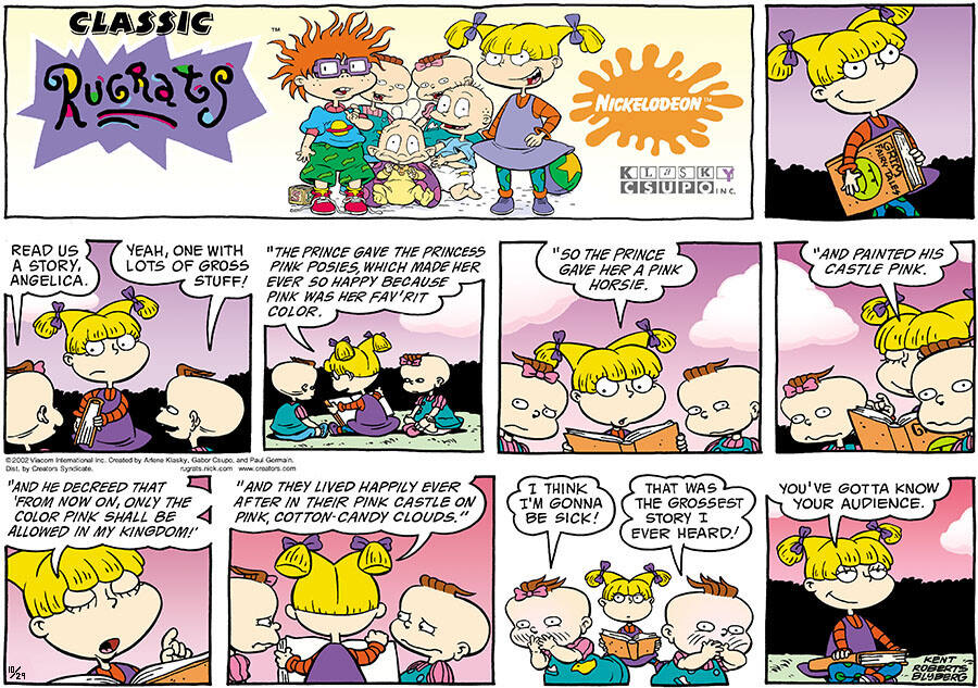 Rugrats for Oct 29, 2023