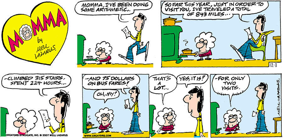 Momma for Dec 03, 2023