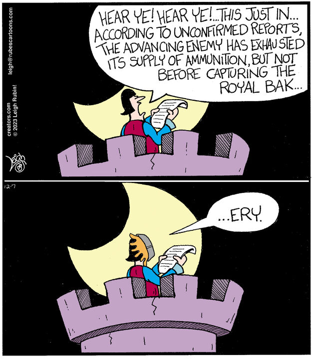 Rubes® for Dec 07, 2023