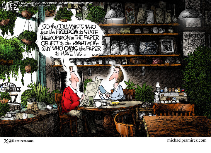 Michael Ramirez for Nov 05, 2024