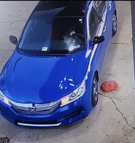 This is the suspect's vehicle, sheriff's officials said. 