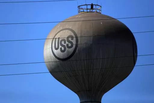 A water tower at United States Steel Corp.'s Edgar Thomson Plant in Braddock, Pa., is seen, Thursday, May 7, 2020. On Sunday, Aug. 13, 2023, U.S. Steel said that it rejected a $7.3 billion buyout proposal from rival Cleveland Cliffs and was reviewing “strategic alternatives” after receiving several unsolicited offers. (AP Photo/Gene J. Puskar, File)