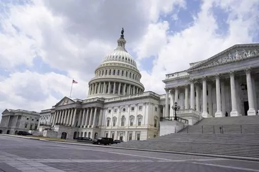 The U.S. Capitol is seen on Tuesday, June 13, 2023, on Capitol Hill in Washington. Congress is returning to Capitol Hill to try to avert a government shutdown, while House Republicans also consider whether to press forward on an impeachment inquiry into President Joe Biden. (AP Photo/Mariam Zuhaib, File)