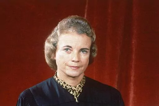 Supreme Court Associate Justice Sandra Day O'Connor poses for a photo in 1982. O'Connor joined the Supreme Court in 1981 as the nation's first female justice. (AP Photo, File)