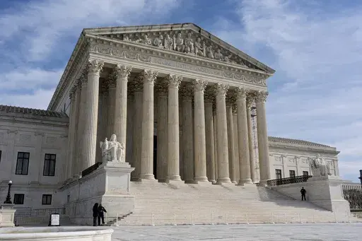 The Supreme Court is seen on Capitol Hill in Washington, Dec. 17, 2024. (AP Photo/J. Scott Applewhite, File)