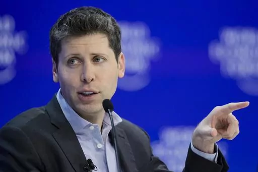 OpenAI CEO Sam Altman participates in the "Technology in a turbulent world" panel discussion during the annual meeting of the World Economic Forum in Davos, Switzerland, on Jan. 18, 2024. Elon Musk is suing OpenAI and its CEO Sam Altman over what he says is a betrayal of the ChatGPT maker's founding aims of benefiting humanity rather than pursuing profits. In a lawsuit filed Thursday Feb. 29, 2024 at San Francisco Superior Court, billionaire Musk said that when he bankrolled OpenAI's creation, h