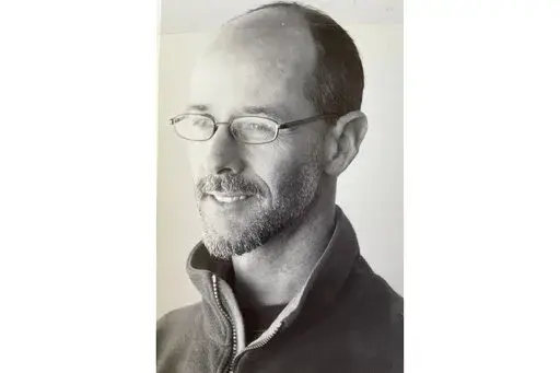 In this undated photo provided by Jeffry Buechler shows Wynn Bruce in Longmont, Colo. Bruce set himself on fire in front of the U.S. Supreme Court on Friday, April 22, 2022, prompting a national conversation about his motivation and whether he may have been inspired by Buddhist monks who self-immolated in the past to protest government atrocities. (Jeffry Buechler via AP).