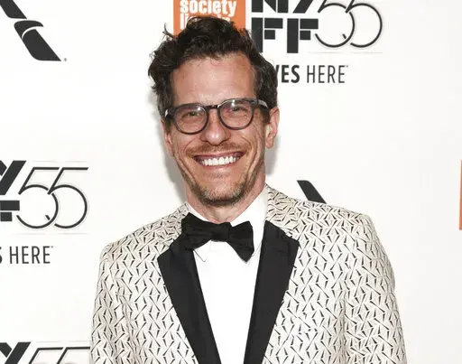 Brian Selznick attends the premiere of "Wonderstruck", during the 55th New York Film Festival in New York on Oct. 7, 2017. Selznick’s next book, “Big Tree," a 528-page book featuring nearly 300 pages of illustrations by Selznick, will be released on April 4, 2023. (Photo by Andy Kropa/Invision/AP, File)