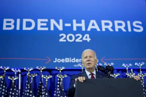 President Joe Biden speaks about reproductive rights during an event in Washington, Friday, June 23, 2023. (AP Photo/Susan Walsh)