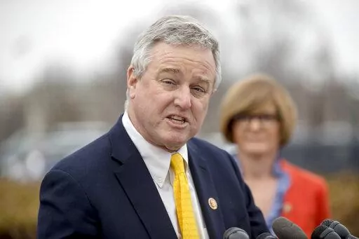 U.S. Rep. David Trone, D-Md., is seen speaking at a news conference in this Jan. 17, 2019 file photograph, taken on Capitol Hill in Washington. Trone faces Republican Neil C. Parrott in his reelection race to represent Maryland's 6th Congressional District, on Nov. 8, 2022. (AP Photo/Andrew Harnik, File)