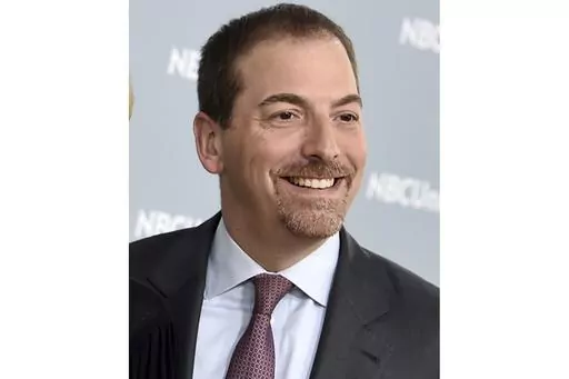 This May 14, 2018 file photo shows Chuck Todd at the 2018 NBCUniversal Upfront in New York. Chuck Todd said Sunday, June 4, 2023 he'll be leaving after a tumultuous near-decade of moderating the NBC political panel show “Meet the Press,” to be replaced in the coming months by Kristen Welker. (Evan Agostini/Invision/AP, File)