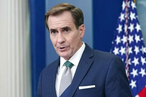National Security Council spokesman John Kirby speaks during the daily briefing at the White House in Washington, July 27, 2022. (AP Photo/Susan Walsh, File)