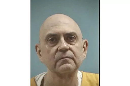 In this photo provided by the Mississippi Department of Corrections is inmate Paul West, in Pearl, Miss., on May 6, 2022. The Mississippi Supreme Court on Thursday, Jan. 25, 2024, said it would not consider an appeal from West, a former Franciscan friar who was convicted in 2022 in the 1990s sexual abuse of a student at a Catholic school in Greenwood, Miss. (Mississippi Department of Corrections via AP, File)
