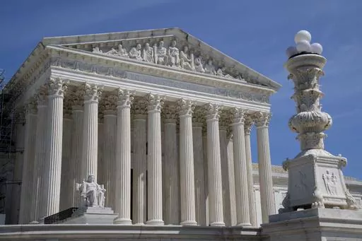 The Supreme Court on Wednesday afternoon, April 19, 2023, in Washington. (AP Photo/Jacquelyn Martin, File)