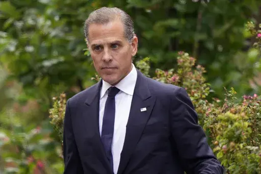 Hunter Biden departs from federal court June 11, 2024, in Wilmington, Del. (AP Photo/Matt Slocum)