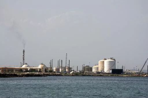 An external view of the ISAB refinery in Priolo-Gargallo near Syracuse, Sicily, Tuesday, May 31, 2022. The ISAB, owned by Russia’s Lukoil, employs 1,000 people directly and another 2,500 in related activities. In an ironic turn, Italy has increased its imports of Russian oil in a period when the rest of Europe has been slashing its purchases from Moscow, even before the sanctions. That’s because banks have refused to take the risk of extending credit to Russia-controlled ISAB that would allo