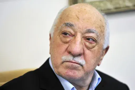 Turkish Islamic cleric Fethullah Gulen speaks to members of the media at his compound in Saylorsburg, Pa. in July 2016. (AP Photo/Chris Post, File)