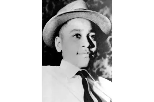 This undated photo shows Emmett Louis Till, who was kidnapped, tortured and killed in the Mississippi Delta in August 1955 after witnesses claimed he whistled at a white woman working in a store. Till's cousin, Patricia Sterling, filed a federal lawsuit Tuesday, Feb. 7, 2023, to compel the current Leflore County sheriff, Ricky Banks, to serve an arrest warrant on Carolyn Bryant in the kidnapping that led to the brutal lynching of Till, a Black teenager. She has since remarried and is named Carol