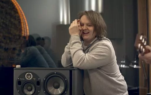 This image released by Netflix shows Lewis Capaldi in a scene from the documentary "Lewis Capaldi: How I'm Feeling Now." (Netflix via AP)
