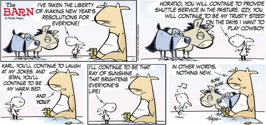 The Barn for Jan 07, 2024