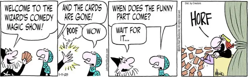 Wizard of Id for Jan 11, 2025