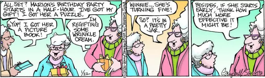 Flo & Friends for Jan 22, 2024