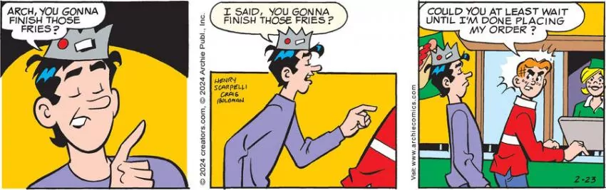 Archie for Feb 23, 2024