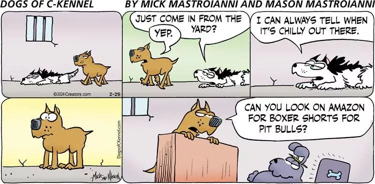 Dogs of C-Kennel for Feb 25, 2024