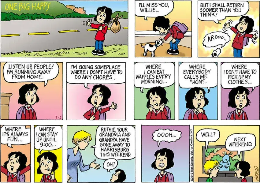 One Big Happy® for Mar 02, 2025