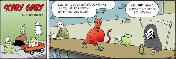 Scary Gary for Mar 17, 2024