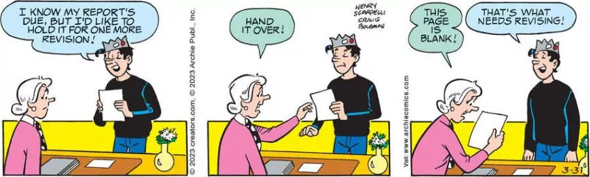 Archie for Mar 31, 2023