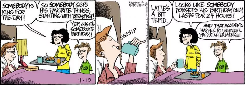 Daddy's Home for Apr 10, 2023