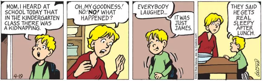 One Big Happy® for Apr 19, 2023