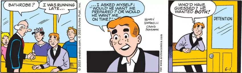 Archie for Jun 01, 2023