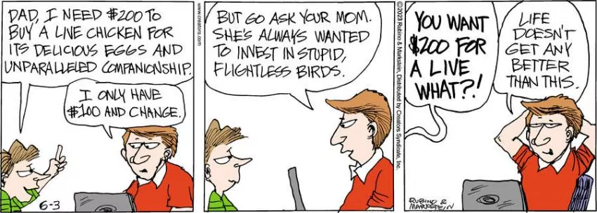 Daddy's Home for Jun 03, 2023