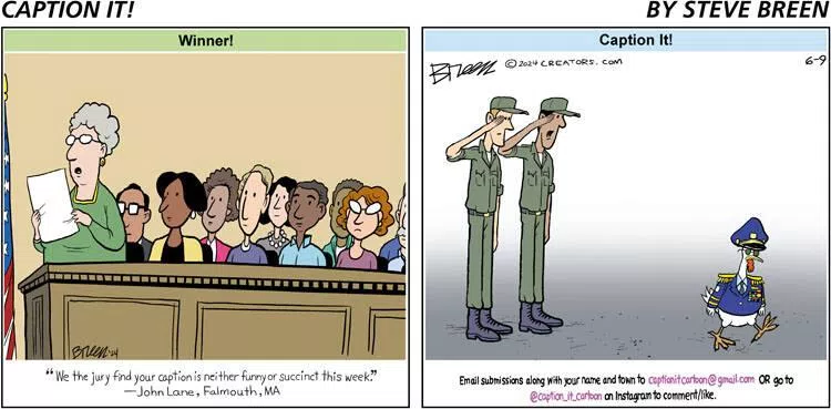 Caption It! for Jun 09, 2024