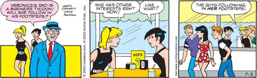 Archie for Jul 03, 2023