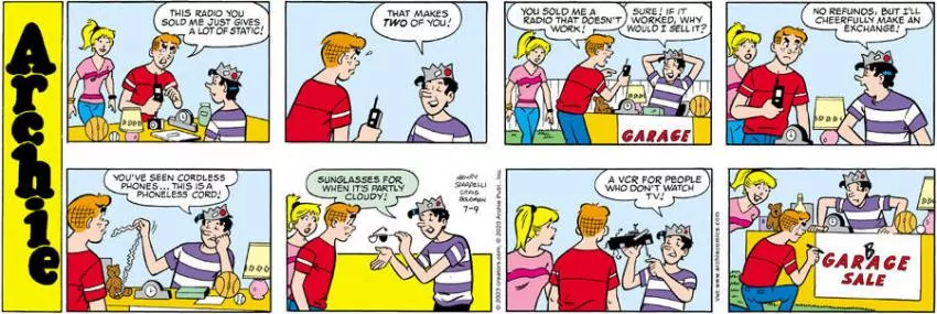 Archie for Jul 09, 2023